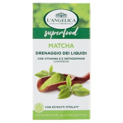 8017331067406 L'Angelica Matcha Drenaggio dei Liquidi 60 Compresse 30gr