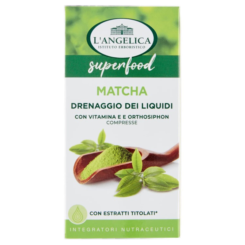 8017331067406 L'Angelica Matcha Drenaggio dei Liquidi 60 Compresse 30gr 8017331067406 L'Angelica Matcha Drenaggio dei Liquidi 60 Compresse 30gr