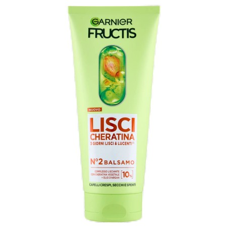 3600542639057 Fructis Balsamo N°2 Lisci Cheratina 200ml