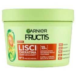 3600542638968Fructis Maschera N°3 Lisci Cheratina 370ml