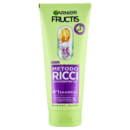 3600542638166 Fructis Shampoo N°1 Metodo Ricci 200ml