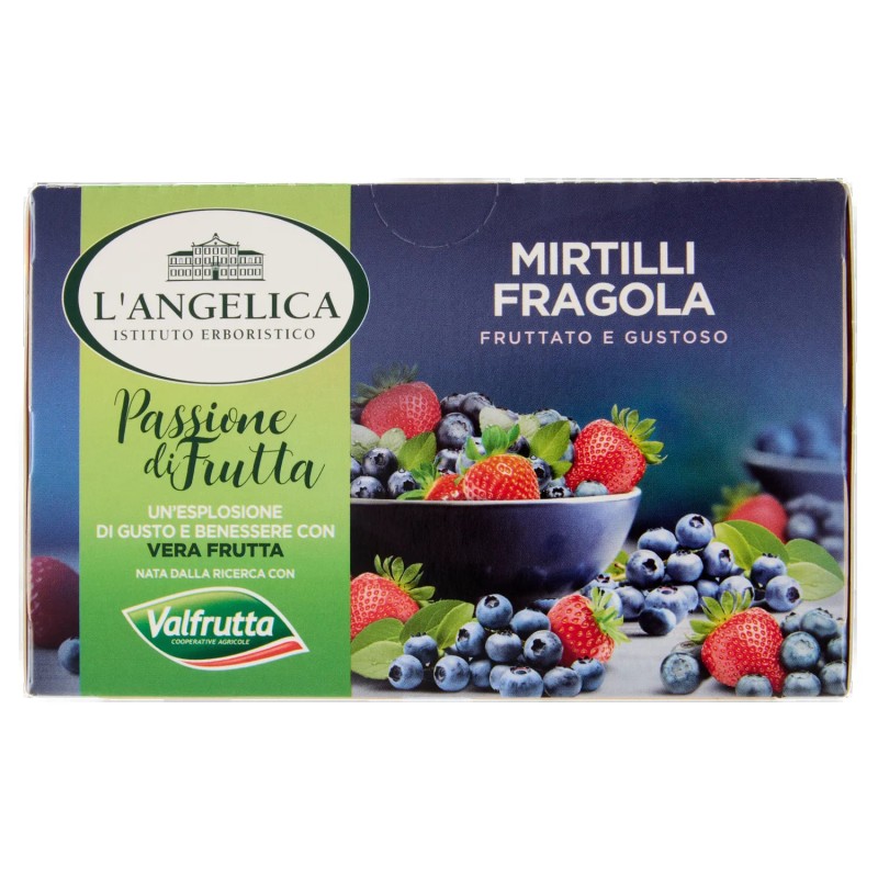 8017331099384 L'Angelica Infuso Valfrutta Mirtilli e Fragola 15 Filtri