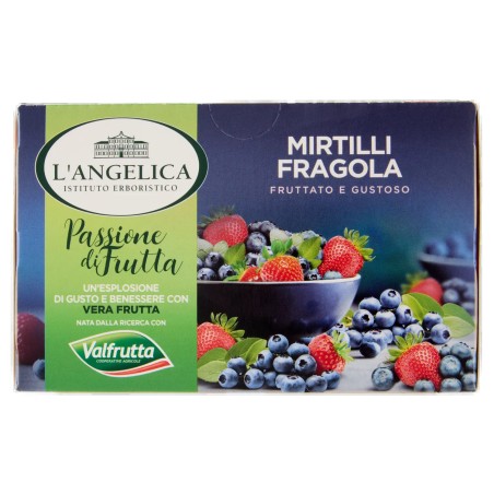 8017331099384 L'Angelica Infuso Valfrutta Mirtilli e Fragola 15 Filtri