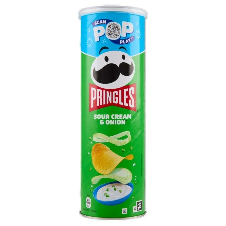 5053990155354 Pringles Sour Cream & Onion 175gr