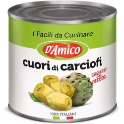 8005695002201 D'Amico Cuori Di Carciofi Al Naturale 2500gr