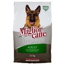8007520023375 Miglior Cane Preferiti Crocchette Adult Pollo e Riso 2500gr