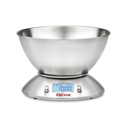 8058150117217 Girmi Bilancia Cucina PS85 Elettronica Con Ciotola Inox 1/5000gr