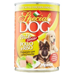 8009470001069 Special Dog Patè Junior Pollo e Riso 400gr