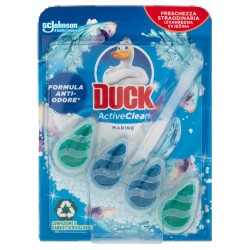 5000204020212 Duck Active Clean Tavoletta Igienizzante WC - Fragranza Marine/Lime 38,6gr