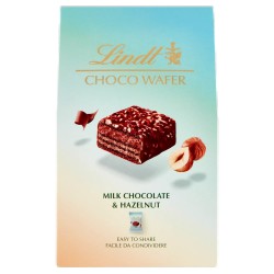 8003340806600 Lindt Choco Wafer Cioccolato Al Latte e Nocciola 135gr