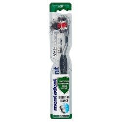 8720181113949 Mentadent Spazzolino White System Carbone 1pz