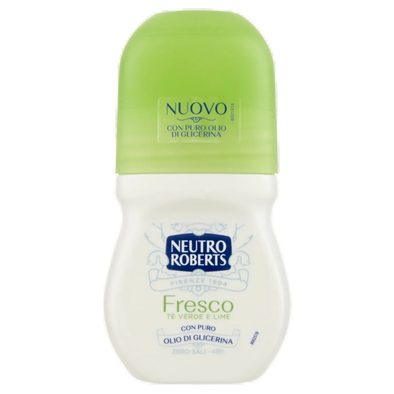 80838210 Neutro Roberts Deo Roll Fresco Tè Verde e Lime 50ml
