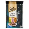 4770608266066 Sheba Cat Delices Du Jour Pollo/Salmone/Tacchino 6x50gr