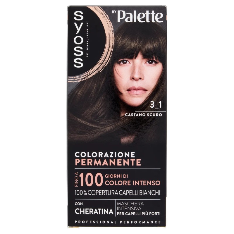 8015700168778 Syoss Palette 3-1 Castano Scuro 1pz