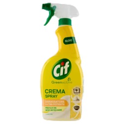 8000680540782 Cif Greenactive Crema Spray Limone 650ml