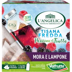 8017331096901 L'Angelica Tisana Fredda Valfrutta Mora e Lampone 10 Filtri