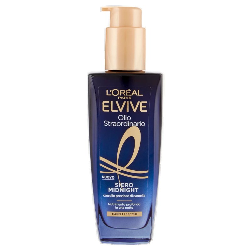3600524135843 Elvive Olio Straoridnario Siero Midnight 100ml