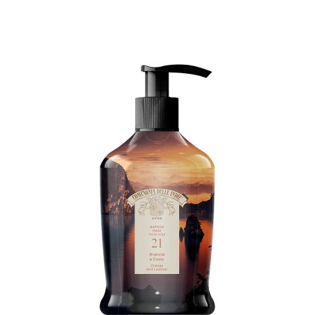 8051706240247 Compagnia Delle Indie Sapone Liquido Arancia e Cuoio 300ml