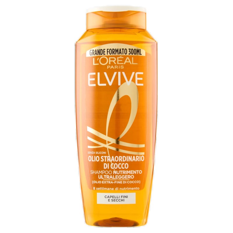 3600524194451 Elvive Shampoo Olio Straordinario Di Cocco 300ml 3600524194451 Elvive Shampoo Olio Straordinario Di Cocco 300ml