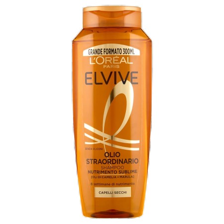 3600524194406 Elvive Shampoo Olio Straordinario - Nutrimento Sublime 300ml