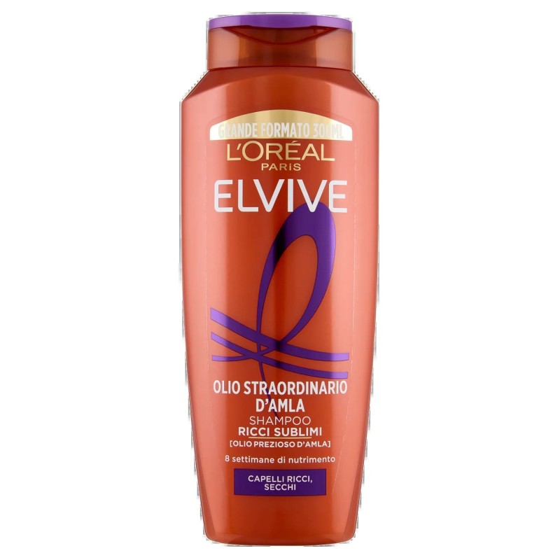 3600524194437 Elvive Shampoo Olio Straordinario D'Amla - Ricci Sublimi 300ml