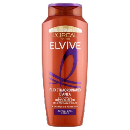 3600524194437 Elvive Shampoo Olio Straordinario D'Amla - Ricci Sublimi 300ml