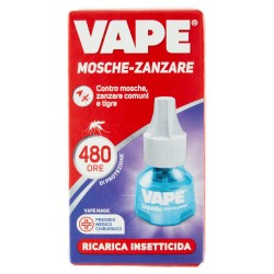 8055136822820 Vape Ricarica Mosche-Zanzare 480 Ore 22ml