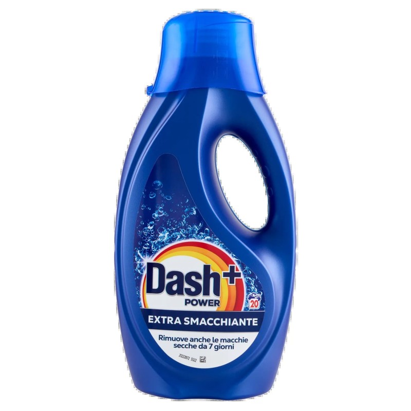8700216828574 Dash Liquido Lavatrice Power Extra Smacchiante 20 Misurini 900ml