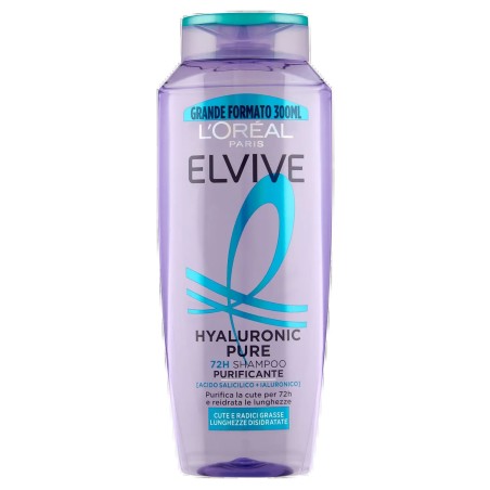 3600524137816 Elvive Shampoo Hyaluronic Pure 72H - Purificante 300ml