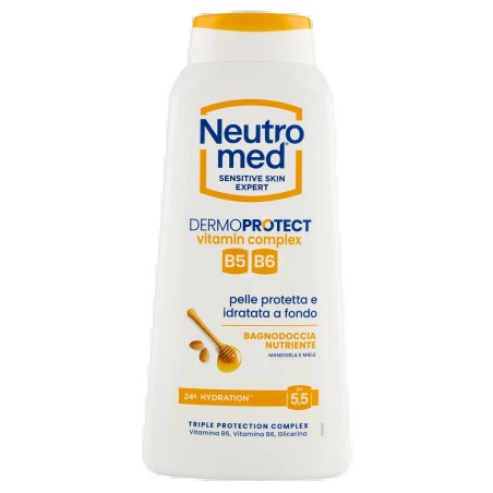 8001990020278 Neutro Med Bagno Doccia Dermoprotect Nutriente 600ml