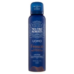 8002410011968 Neutro Roberts Uomo Deo Spray Fresco Essenza Mediterranea 150ml