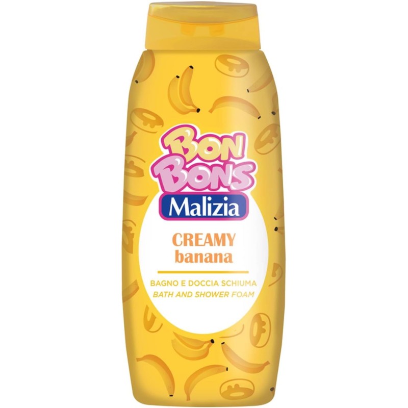 8003510038534 Malizia Bon Bons Bagno Doccia Creamy Banana 500ml