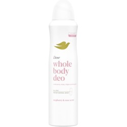 8720181594953 Dove Deo Spray Whole Body Raspberry & Rose Scent 150ml