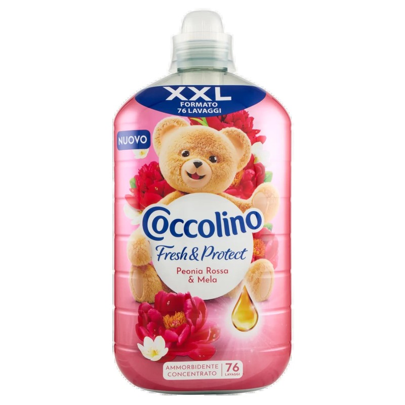 8720181599583 Coccolino Ammorbidente Concentrato Mela & Peonia 76 Misurini 1750ml 8720181599583 Coccolino Ammorbidente Concentrato Mela & Peonia 76 Misurini 1750ml