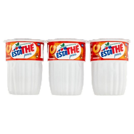 80050803 Estathé Pesca Bicchiere 3x200ml