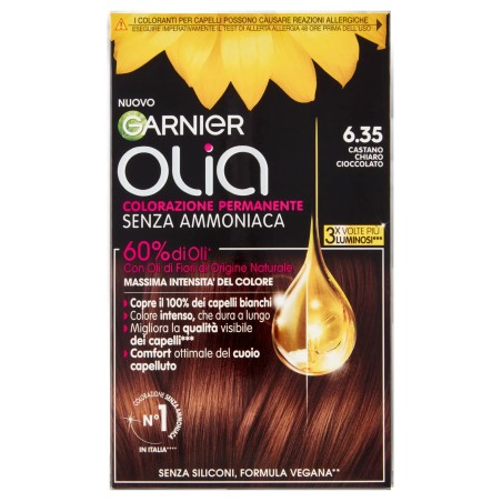 3600542487191 Garnier Olia N. 6.35 Castano Chiaro Cioccolato New
