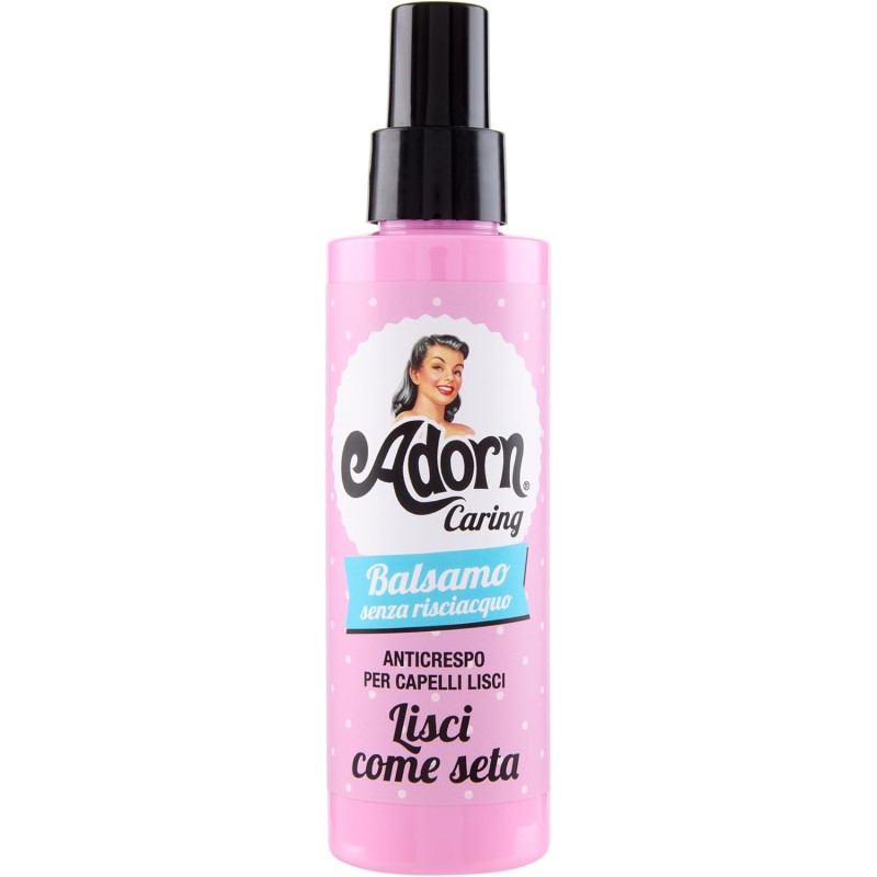 8004395125517 Adorn Balsamo Senza Risciacquo Lisci Come Seta Spray 200ml
