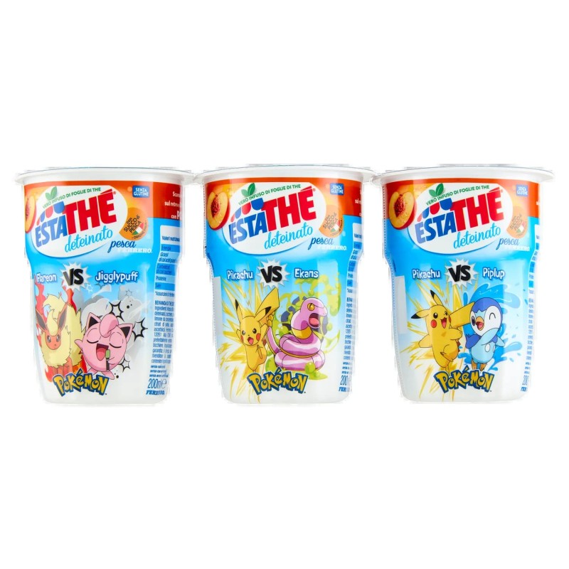 80977469 Estathé Deteinato Pesca Bicchiere 3x200ml 80977469 Estathé Deteinato Pesca Bicchiere 3x200ml