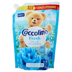 8720181351631 Coccolino Ammorbidente Eco Ricarica Aria di Primavera 26 Misurini 600ml