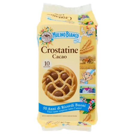 8076809514842 Mulino Bianco Crostatine Cacao 10x40gr