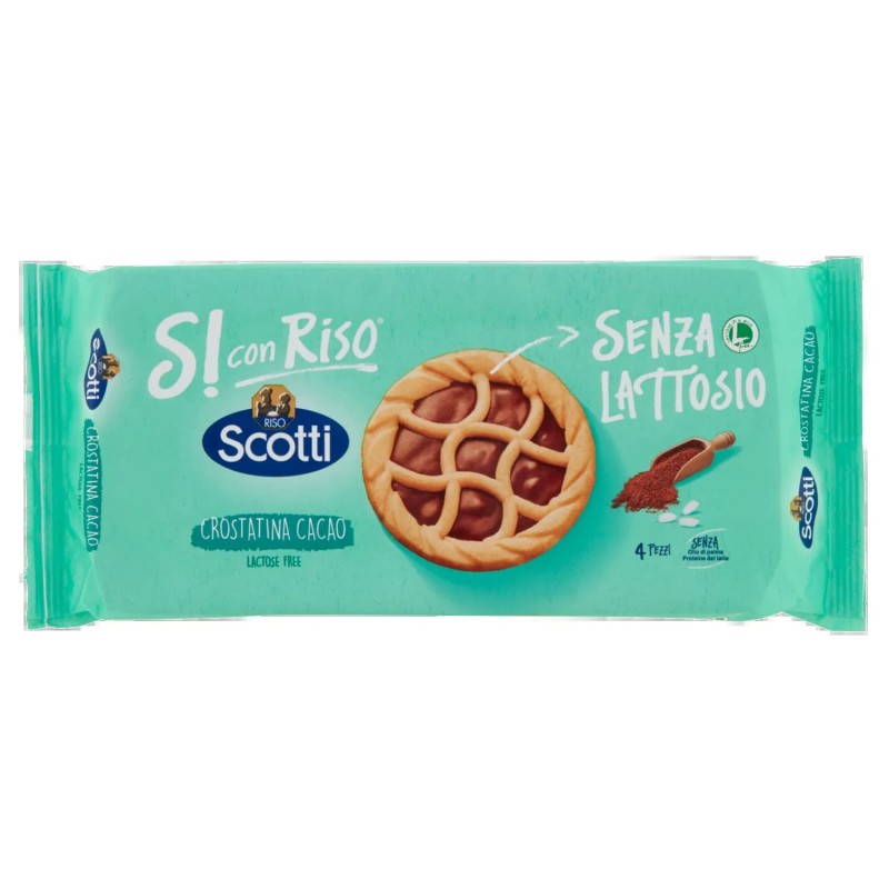 8001860185045 Si Con Riso Crostatina Cacao 4x36gr 8001860185045 Si Con Riso Crostatina Cacao 4x36gr