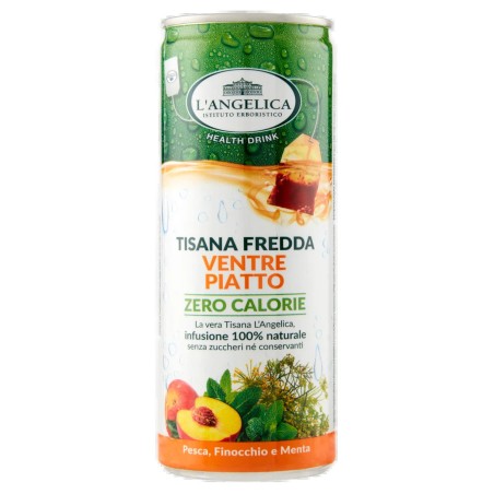 8017331078372 L'Angelica Lattina Tisana Fredda Ventre Piatto Zero Calorie 240ml