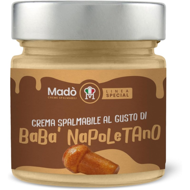 8054040020100 Madò Crema Spalmabile Babà Napoletano 200gr