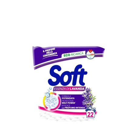 8003640015535 Soft Polvere Lavanda 22 Misurini 1100gr