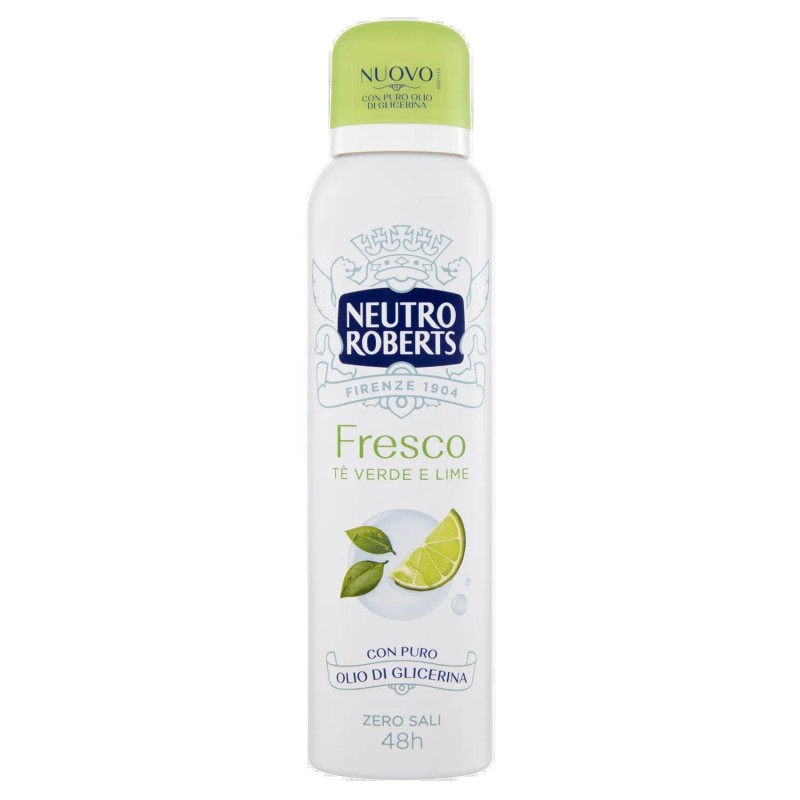 8002410011890 Neutro Roberts Deo Spray Fresco Tè Verde e Lime 150ml