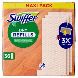 8700216677257 Swiffer Dry Panni Legno 36pz