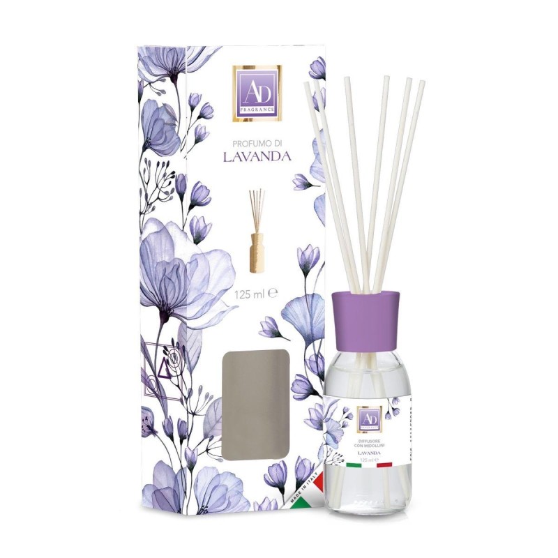 8021785801295 AD Trend Diffusori di Fragranza Con Midollini Lavanda 125ml
