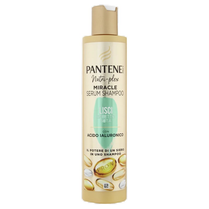 Pantene Miracle Serum Shampoo Lisci Effetto Seta 250ml