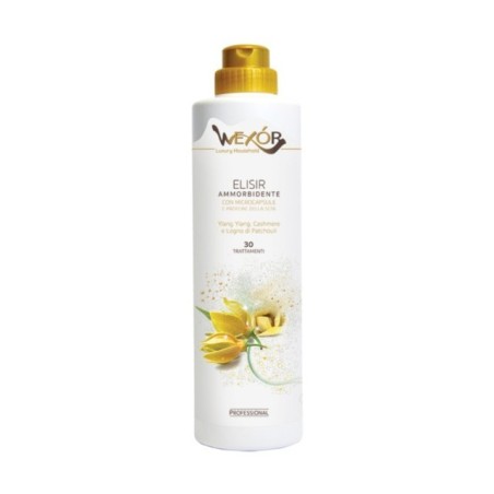 8054729631290 Wexor Elixir Ammorbidente Ylang Ylang, Cashmere E Legno Di Patchouly 30 Misurini 750ml