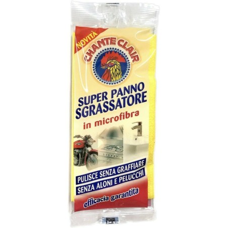 8015194516758 Chanteclair Super Panno Sgrassatore In Microfibra 1pz